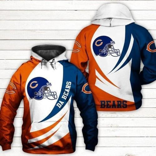 Da Bears For Chicago Bears Lover   Hoodie 3D PH12