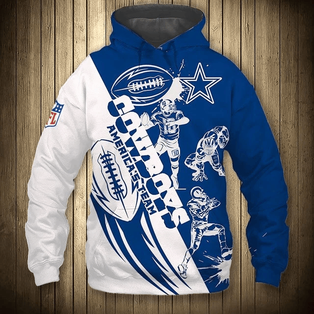 Dallas Cowboys Casual Printed 3D Hoodie