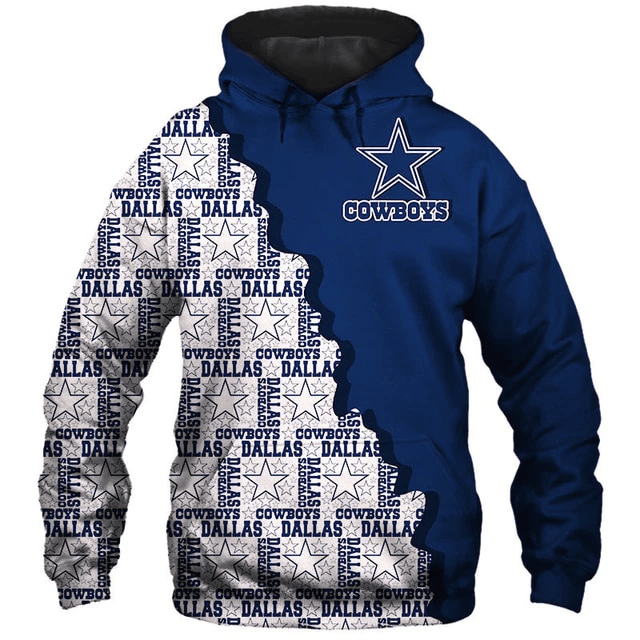 Dallas Cowboys Cool Printed 3D Hoodie