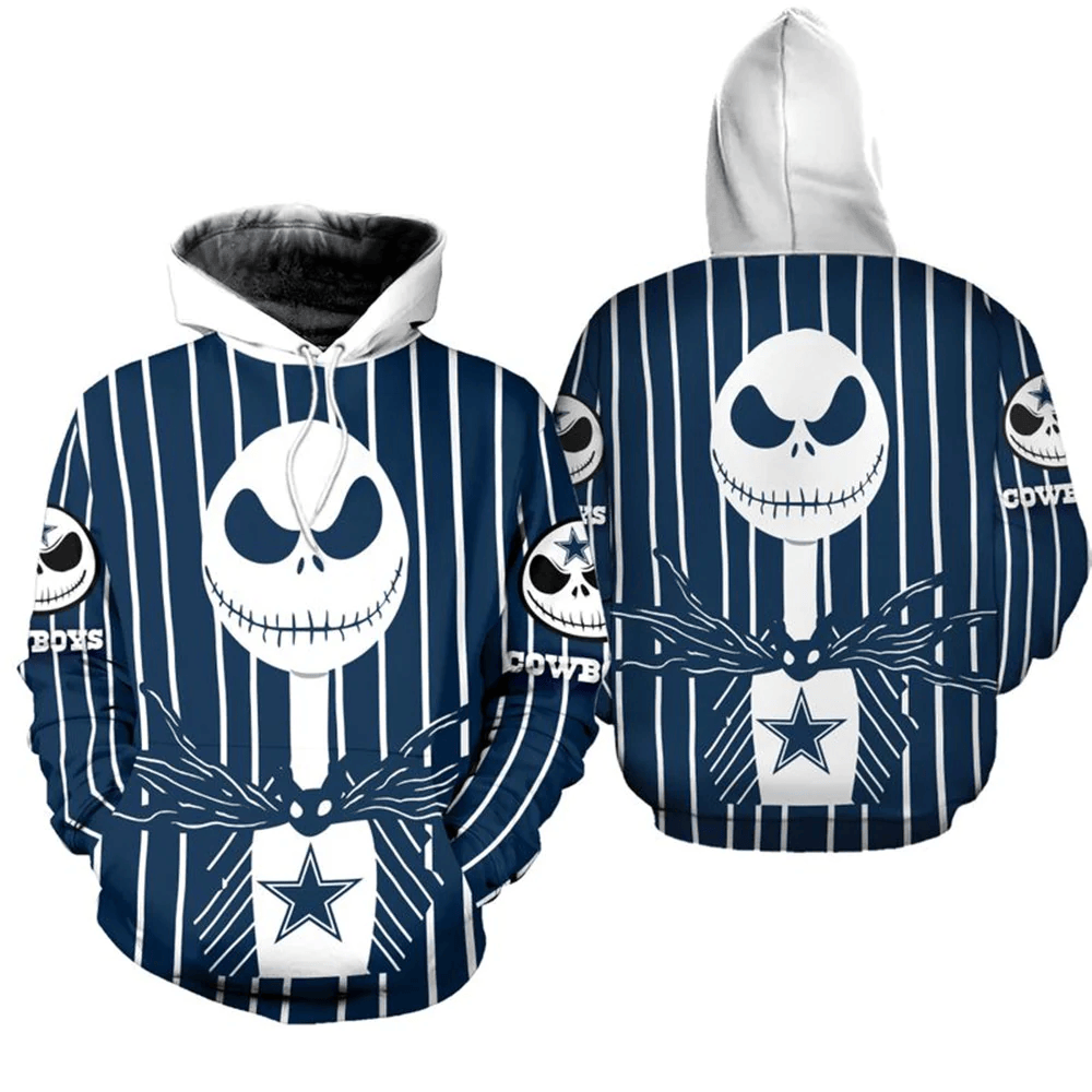 Dallas Cowboys Halloween Printed 3D Hoodie