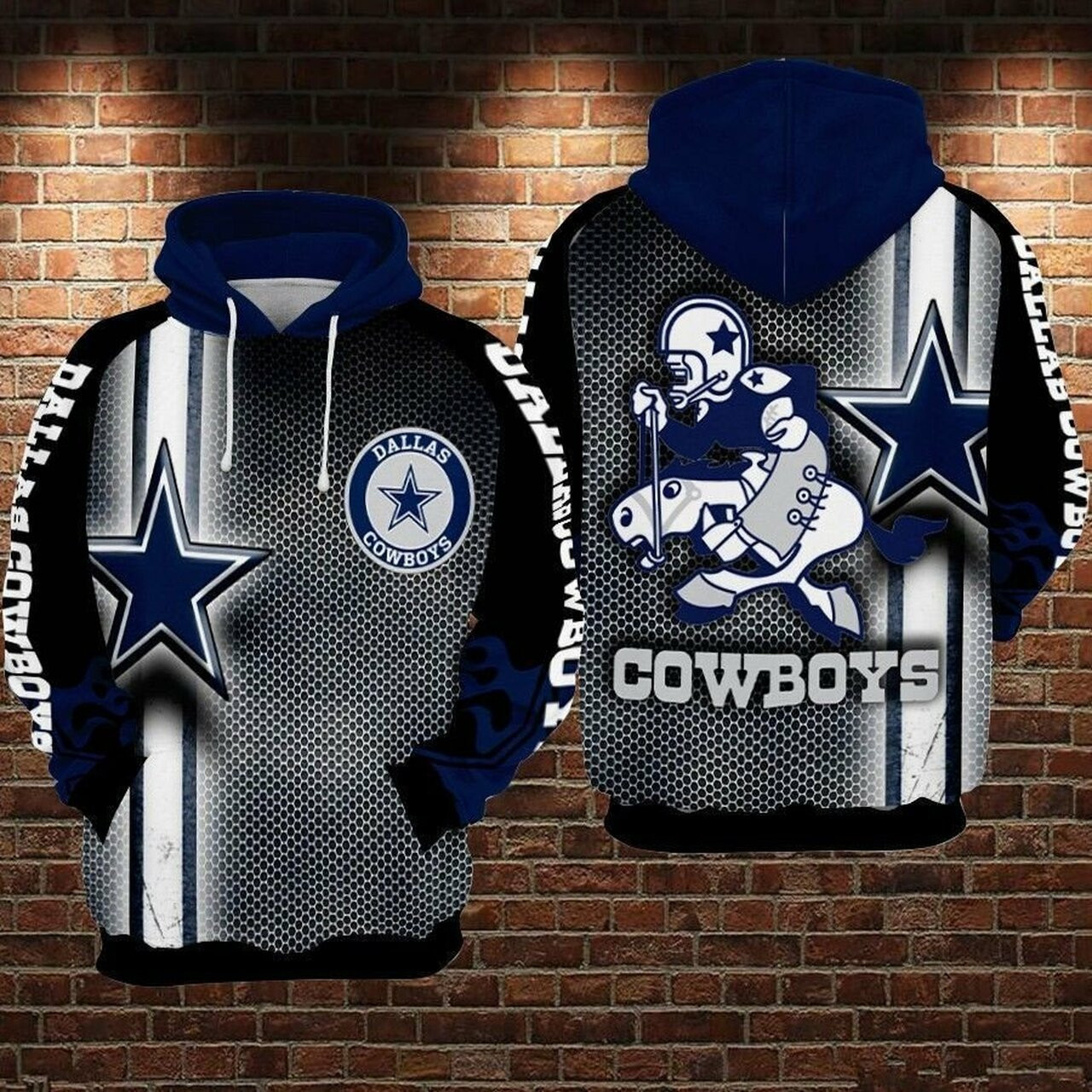 Dallas Cowboys Nfl Football 3D Hoodie Zip Hoodie PH252