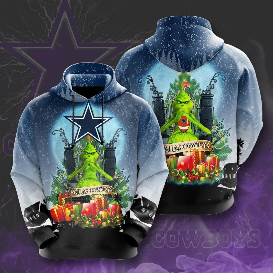 Dallas Cowboys No526 Blue Custom Hoodie Zip Hoodie TH278