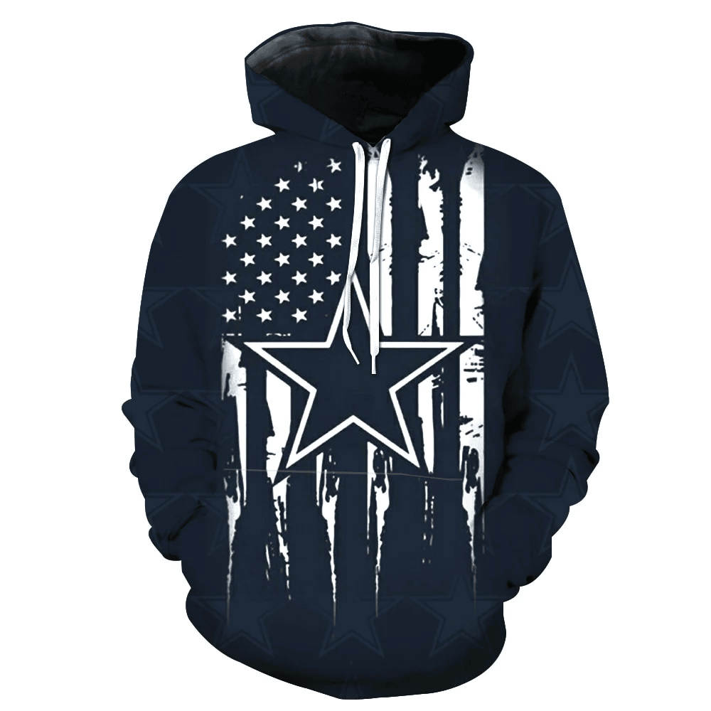 Dallas Cowboys Printed 3D Hoodie