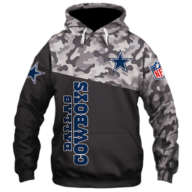 Dallas Cowboys Printed 3D Hoodie