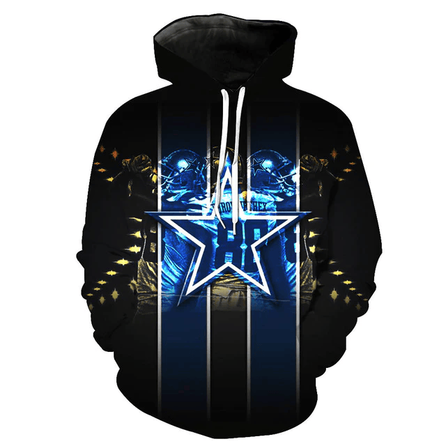 Dallas Cowboys Printed 3D Hoodie