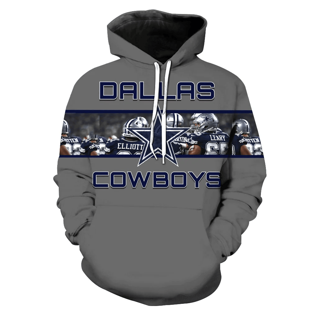 Dallas Cowboys Printed 3D Hoodie