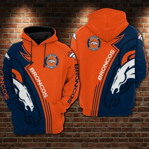 Denver Broncos 0Gg Hoodie Zip Hoodie 3D