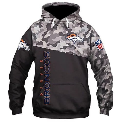 Denver Broncos 2   Hoodie 3D TR7421