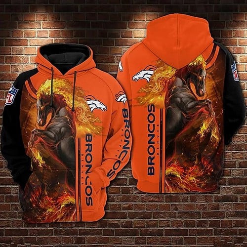Denver Broncos 4   Hoodie 3D TR7488