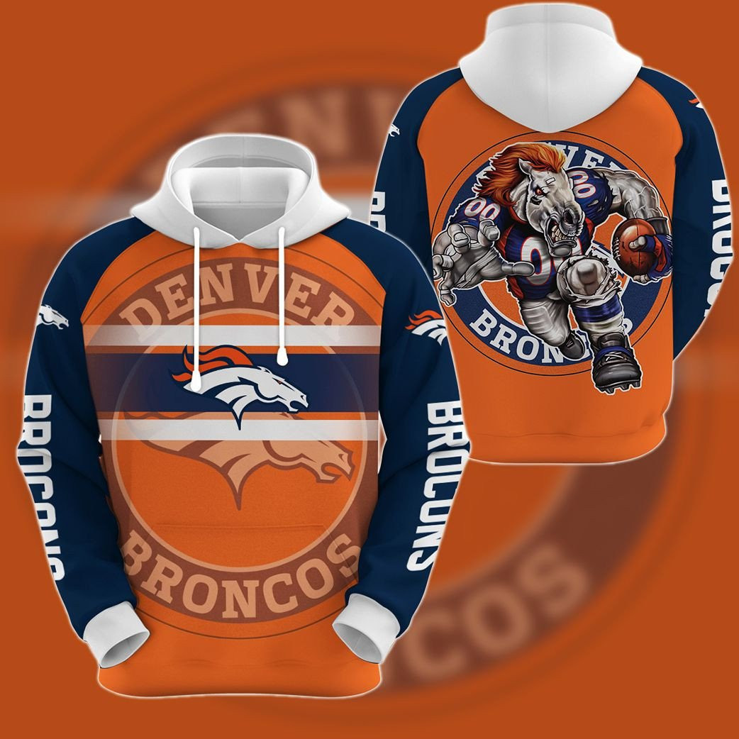 Denver Broncos Denver Broncos Denver Broncos   Hoodie 3D TR7450
