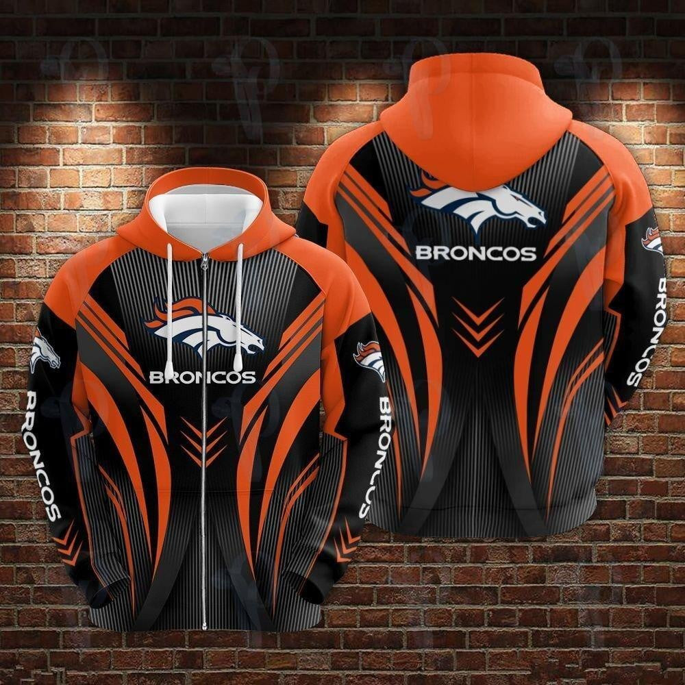 Denver Broncos NFL 3D Hoodie, Zip Hoodie, Sweatshirt TR3526