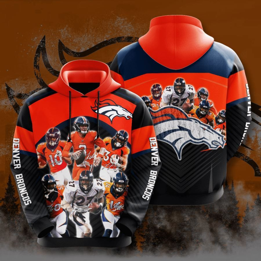 Denver Broncos No560 Custom Hoodie 3D PH7096