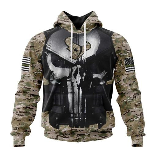 Detroit Lions Camo Hooodie Zip Hoodie H109
