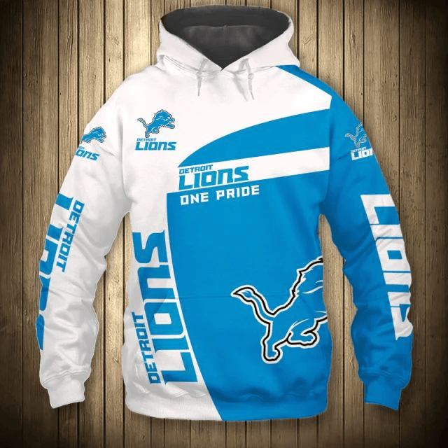 Detroit Lions Casual Printed 3D Hoodie