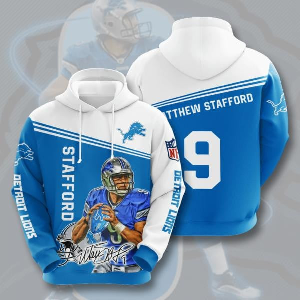 Detroit Lionsand Matthew Stafford Fans   Hoodie 3D TR3032