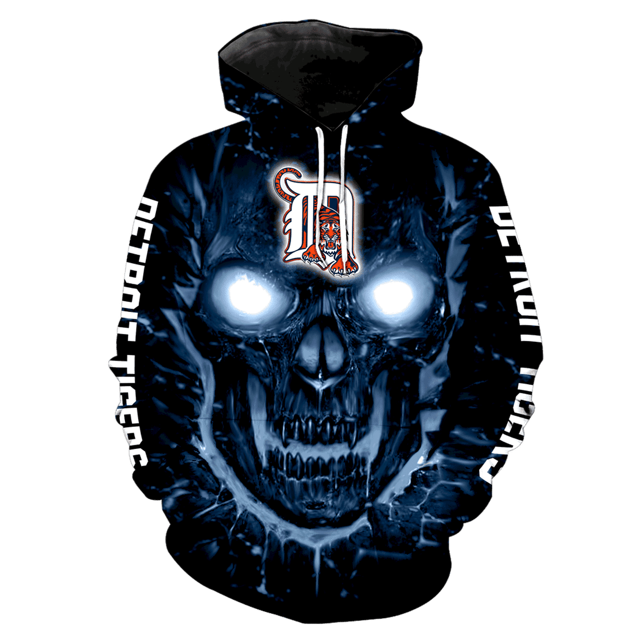 Detroit Tigers All Over Print V1197 Hoodie Zip Hoodie PH1247