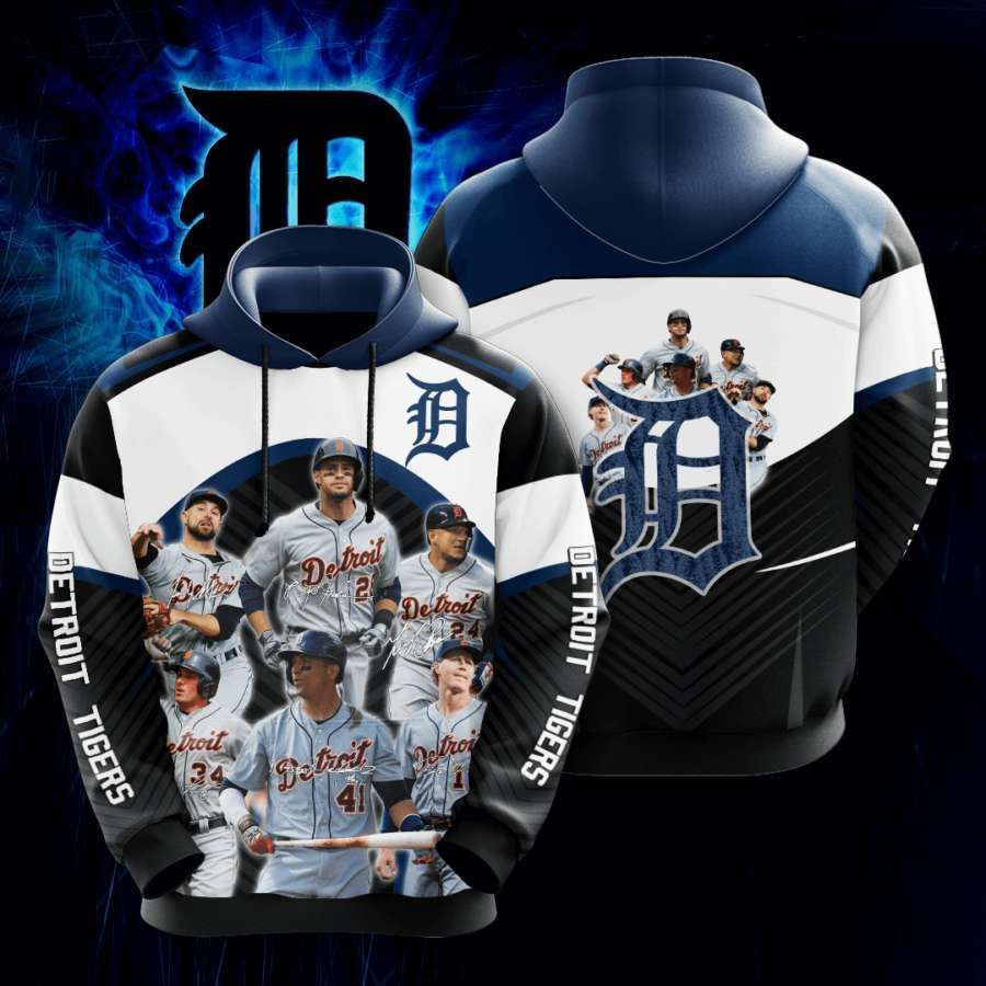 Detroit Tigers No609 Custom Hoodie 3D PH6489