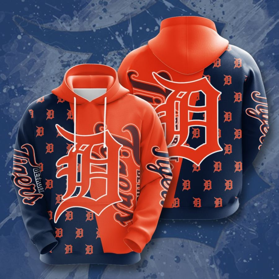 Detroit Tigers No610 Custom Hoodie 3D PH9737
