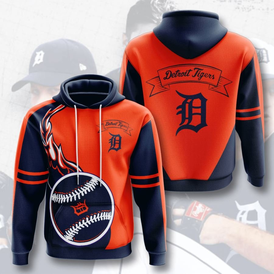 Detroit Tigers No613 Custom Hoodie 3D PH8556