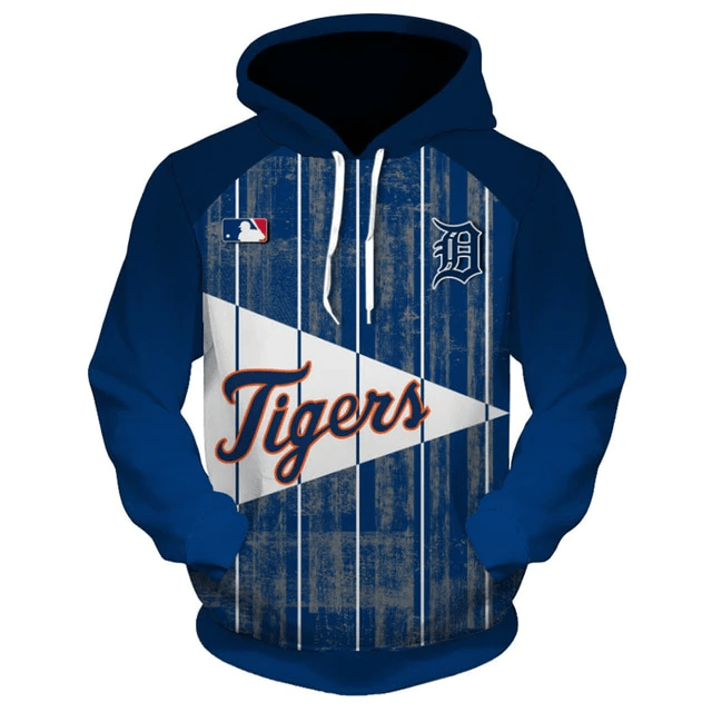Detroit Tigers Printed 3D Hoodie