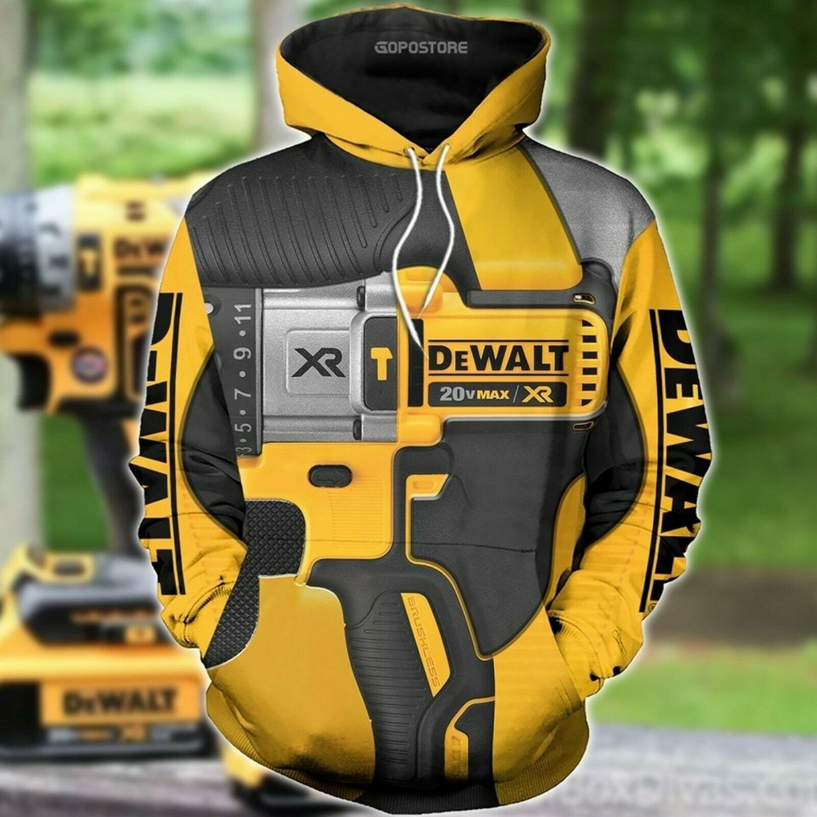 Dewalt XR Hoodie 3D Hoodie Zip Hoodie PH6564