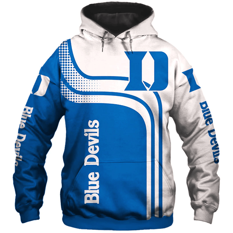 Duke Blue Devils Casual Printed 3D Hoodie