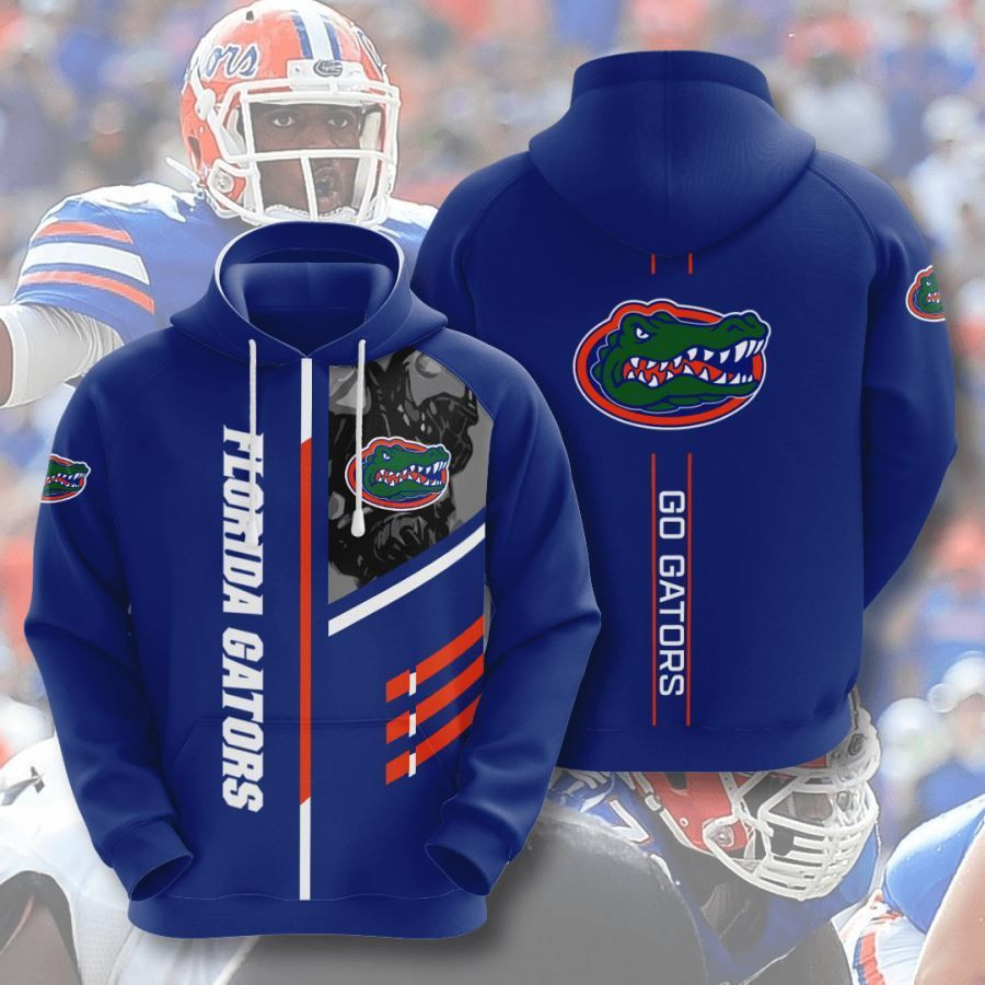 Florida Gators No649 Blue Custom Hoodie Zip Hoodie PH1231