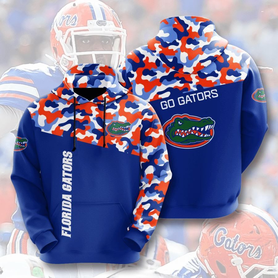 Florida Gators No650 Blue Custom Hoodie Zip Hoodie PH2946