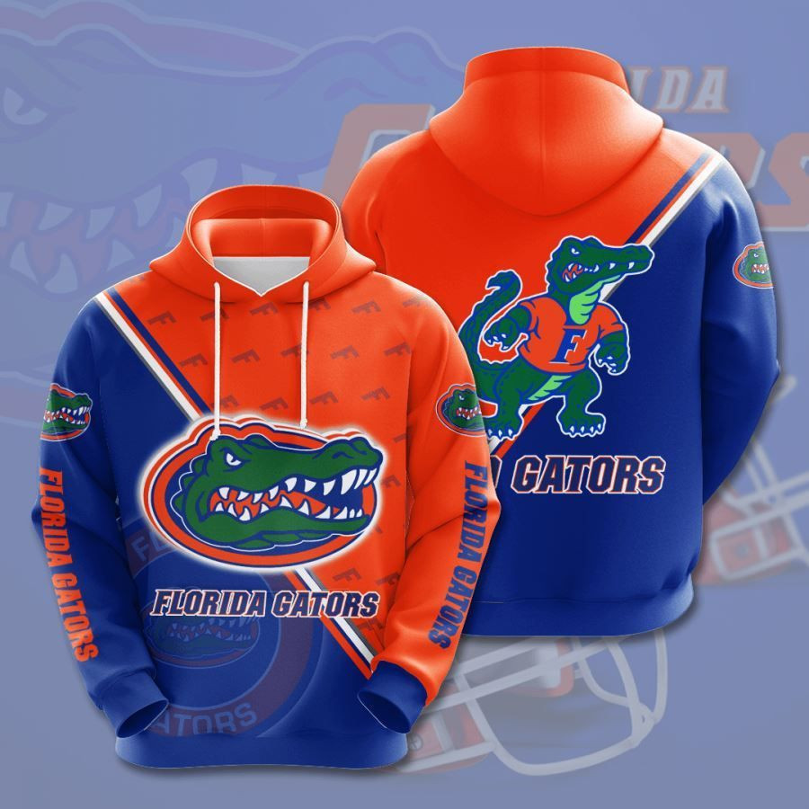 Florida Gators No653 Red Blue Custom Hoodie Zip Hoodie PH325