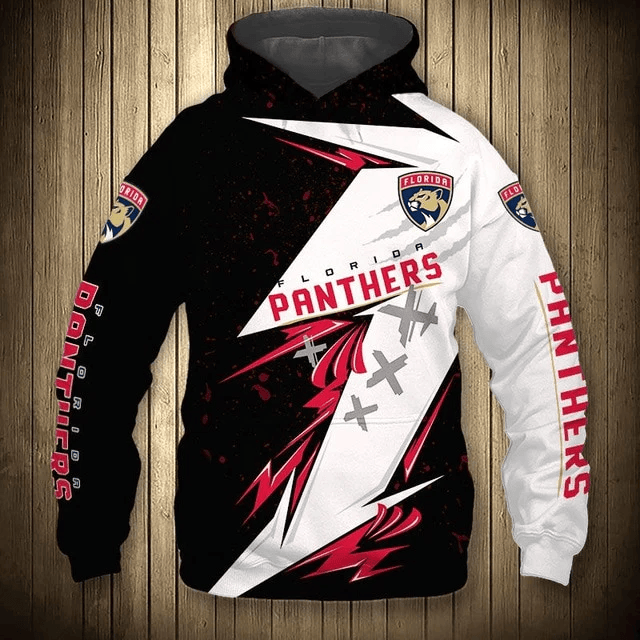 Florida Panthers Graffiti Casual Printed 3D Hoodie