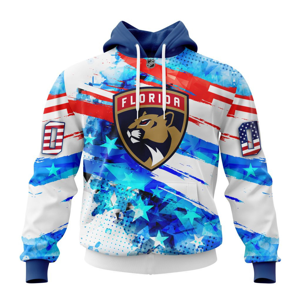 Florida Panthers Special Concept For Independence Day St2201 Hoodie Zip Hoodie PH1742