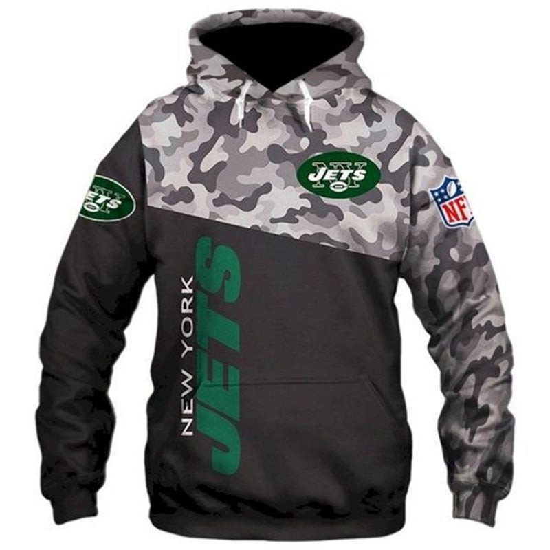Football Teams New York Jets   Hoodie 3D TR3853