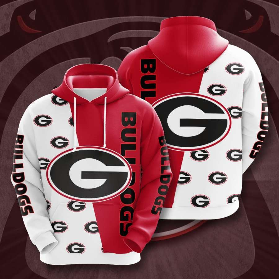 Georgia Bulldogs No700 Custom Hoodie 3D PH8619