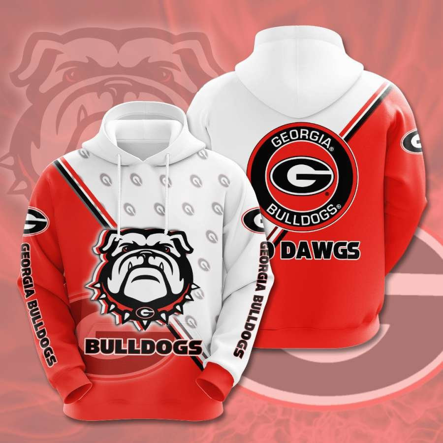 Georgia Bulldogs No704 Custom Hoodie 3D PH8306