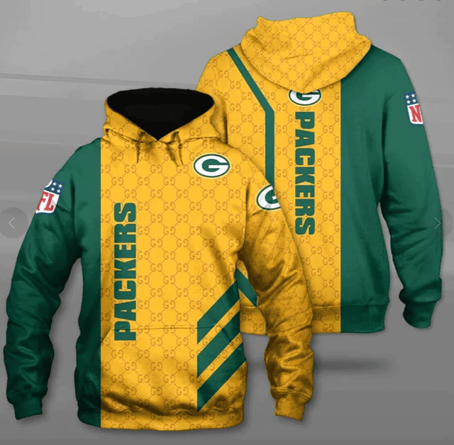 Green Bay Packers Casual Printed 3D Hoodie