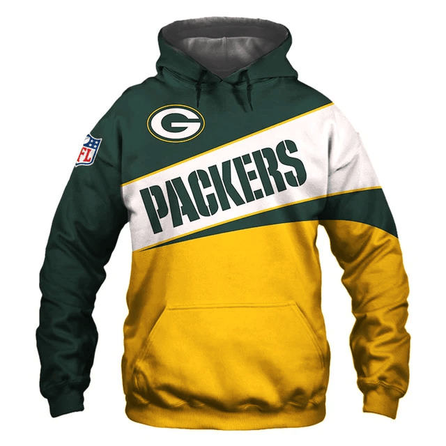 Green Bay Packers Casual Printed 3D Hoodie