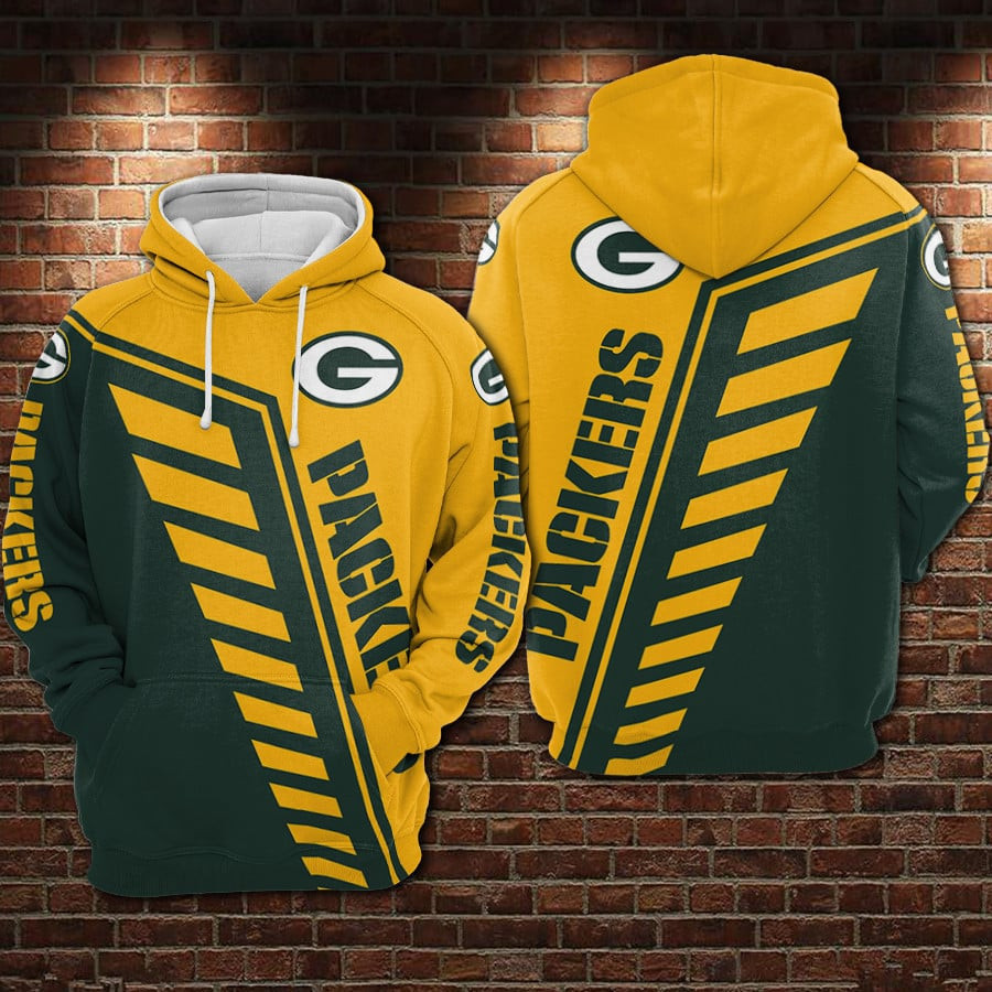 Green Bay Packers Football V3 Green Bay Packers Green Bay Packers   Hoodie 3D TR9336
