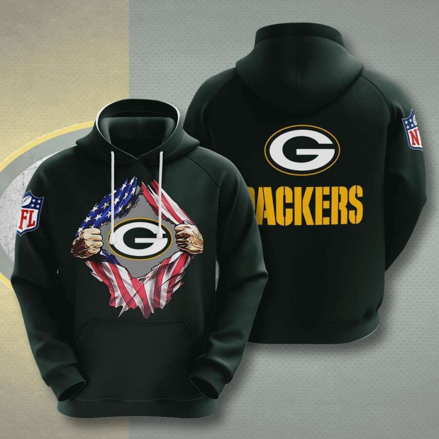 Green Bay Packers No713 Custom Hoodie 3D AOP Hoodie Zip Hoodie TH122