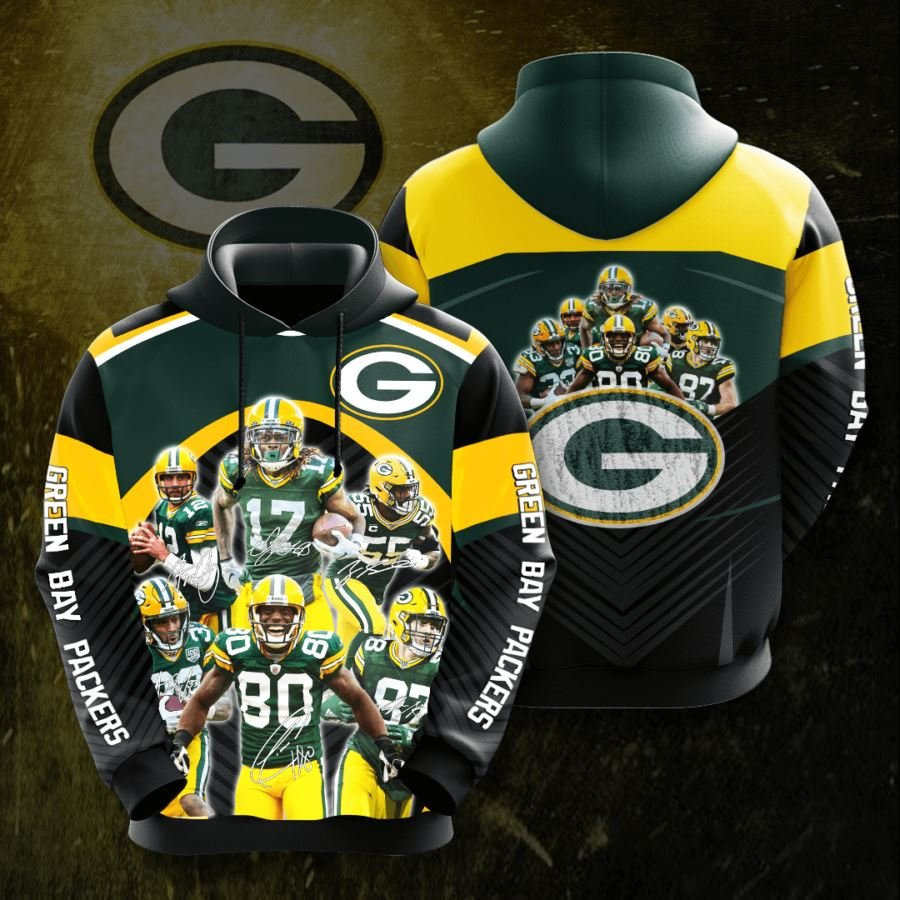 Green Bay Packers No726 Custom Hoodie 3D PH9853
