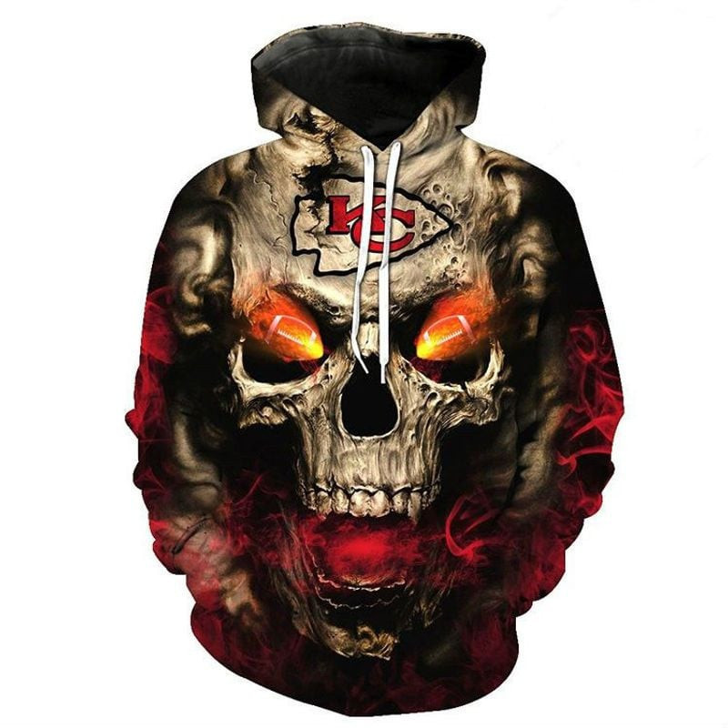 Horror Kansas City Chiefs Football Team Sport   Hoodie 3D TR6971