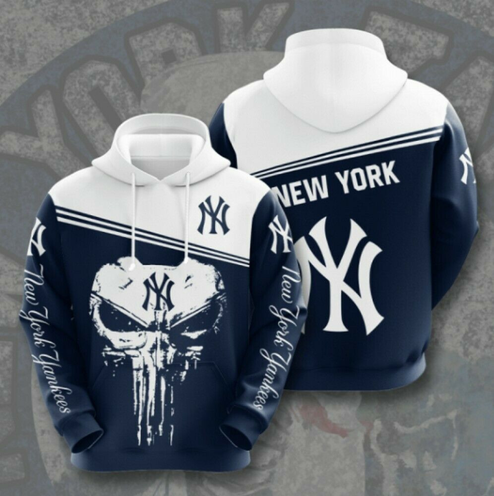Hot New York Yankees 3D AOP Hoodie Zip Hoodie PH3106