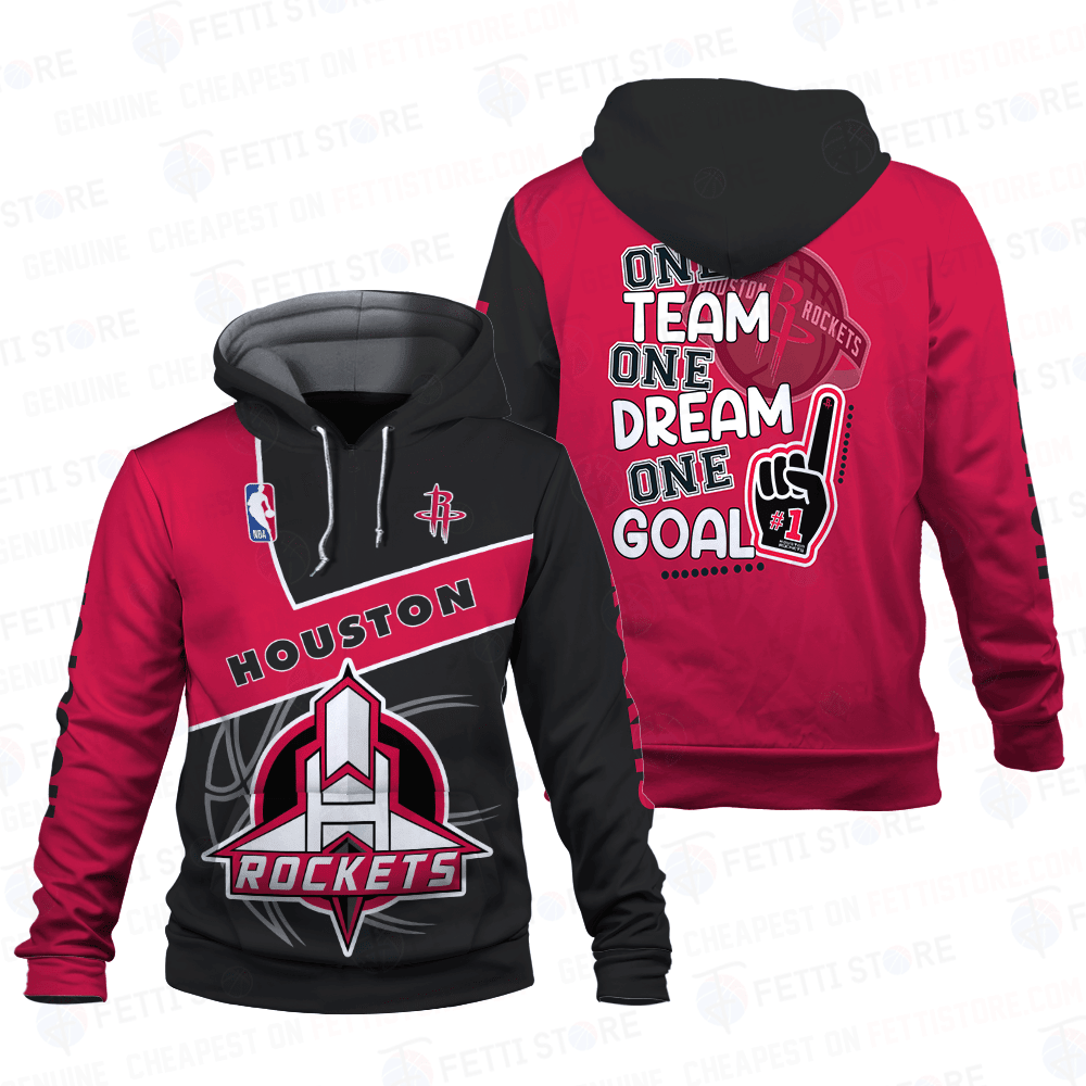 Houston Rockets National Basketball Association AOP Hoodie STM V6