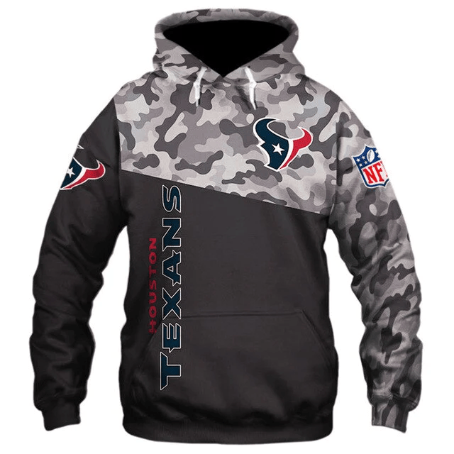 Houston Texans Printed 3D Hoodie