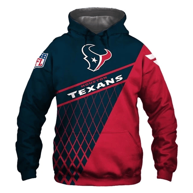 Houston Texans Printed 3D Hoodie