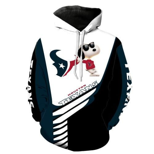 Houston Texans Snoopy New Full Over Print334   Hoodie 3D