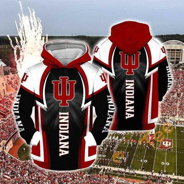 Indiana Hoosiers Ncaa For Hoosiers Lover Hoodie 3D PH8154