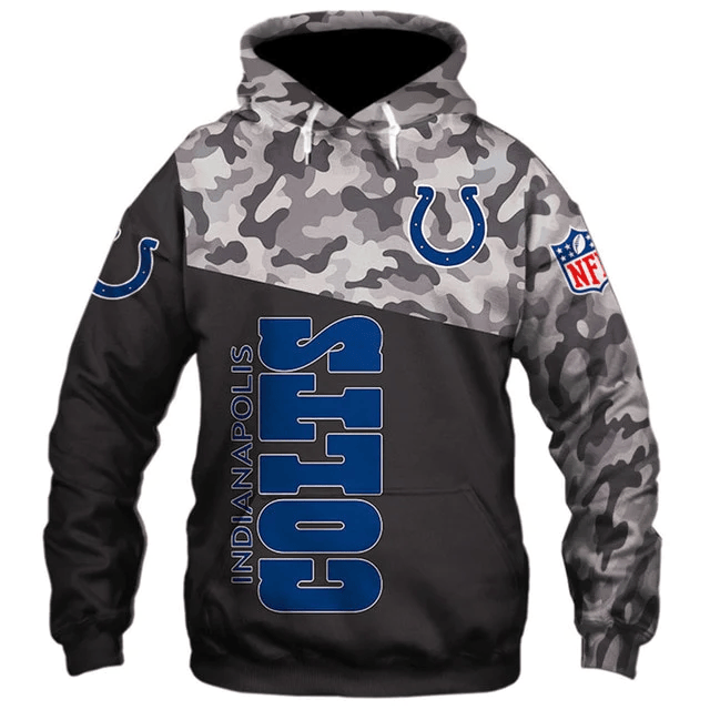 Indianapolis Colts Printed 3D Hoodie
