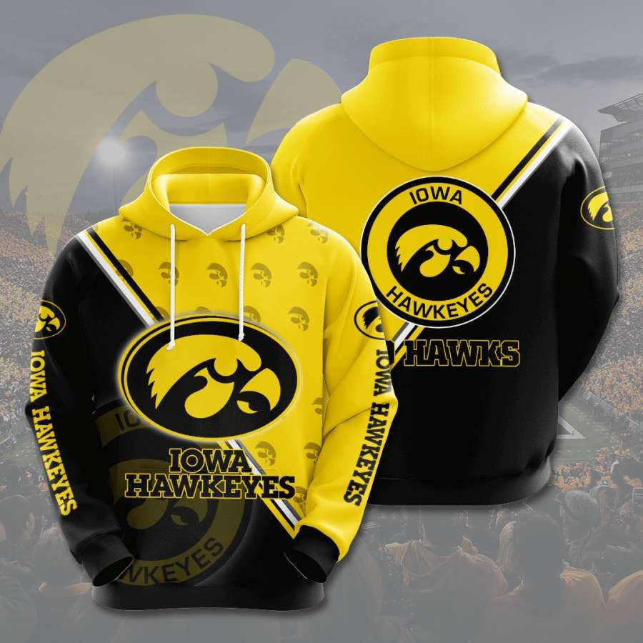 Iowa Hawkeyes No850 Custom Hoodie 3D PH7068
