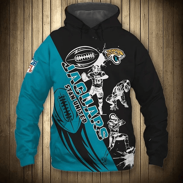 Jacksonville Jaguars Casual Printed 3D Hoodie