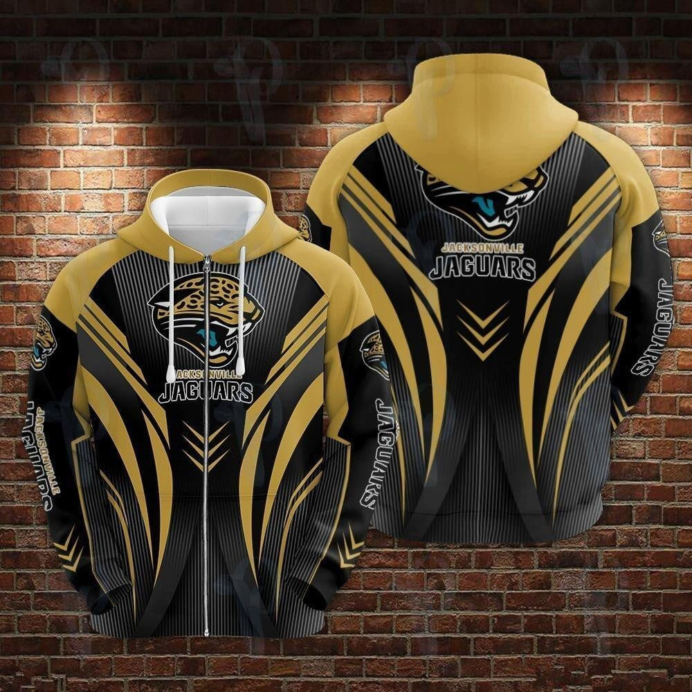 Jacksonville Jaguars NFL 3D Hoodie, Zip Hoodie, Sweatshirt TR3775